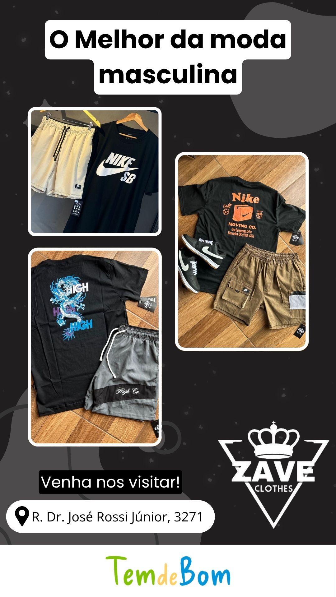 Material de divulgação que publicavamos no instagram para as empresas